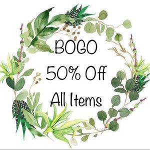 BOGO 50% Off All Items